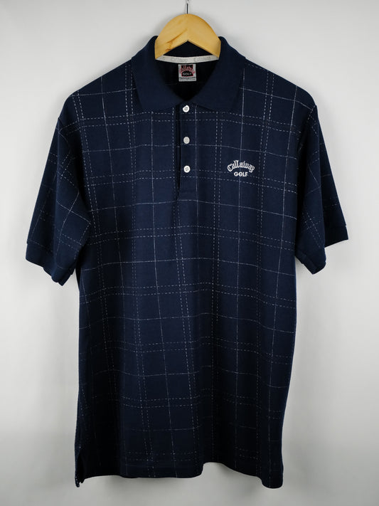 Callaway Checked Cotton Polo Shirt